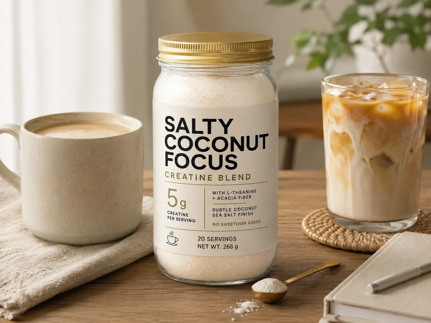 SALTY COCONUT FOCUSとホット・アイスドリンク